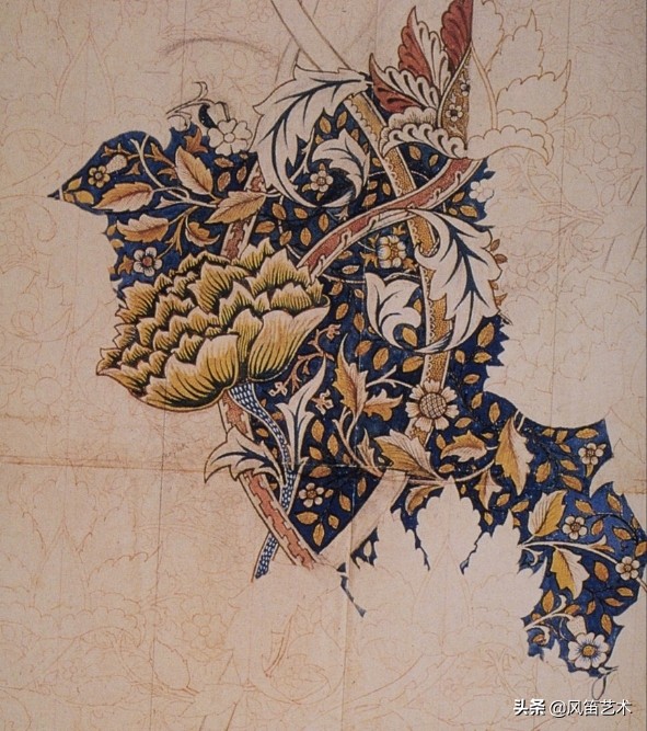 “图案之王”威廉·莫里斯，成就跨越百年的时尚