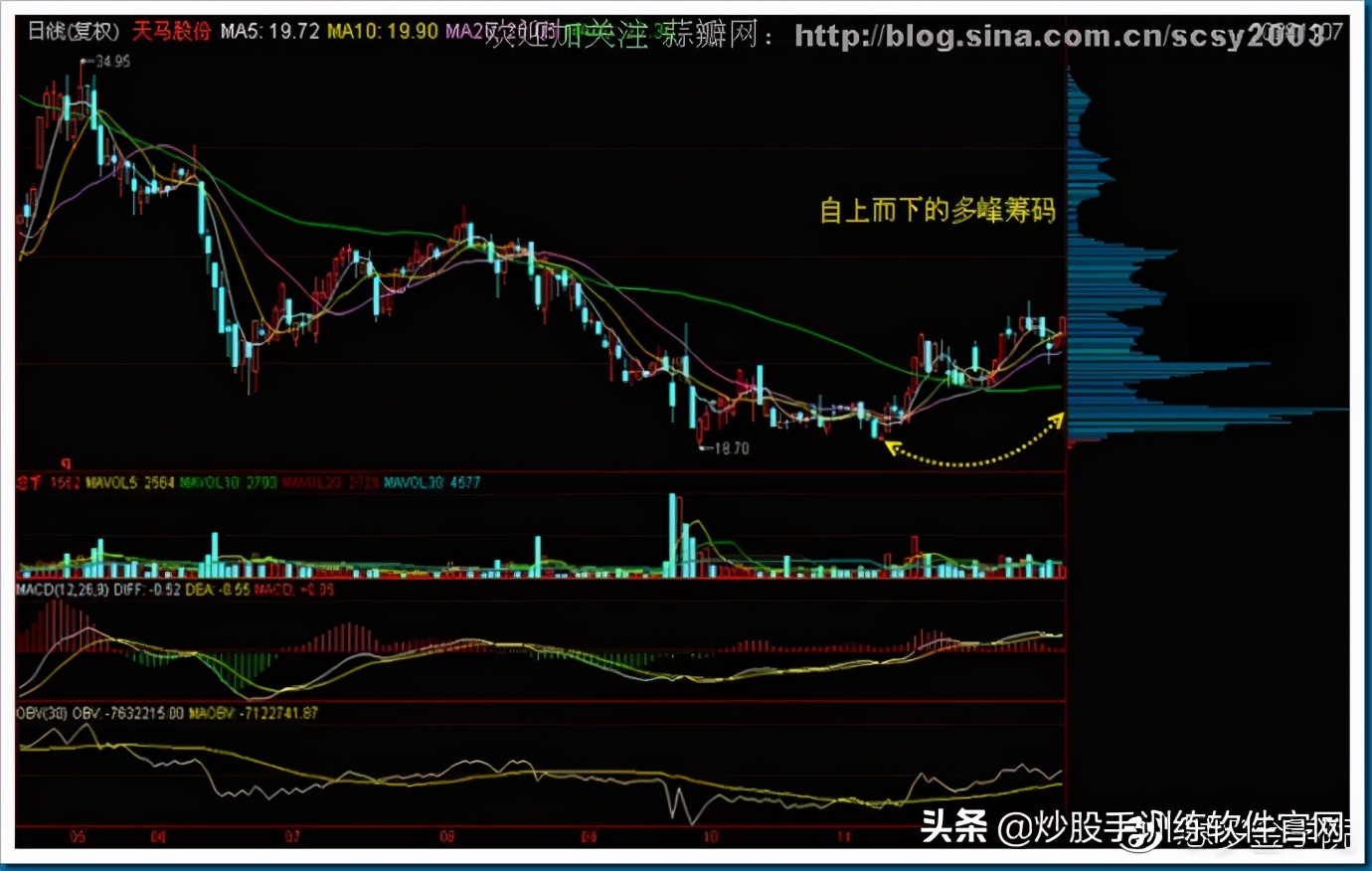 筹码分布图入门与技巧,筹码分布运用详解大全