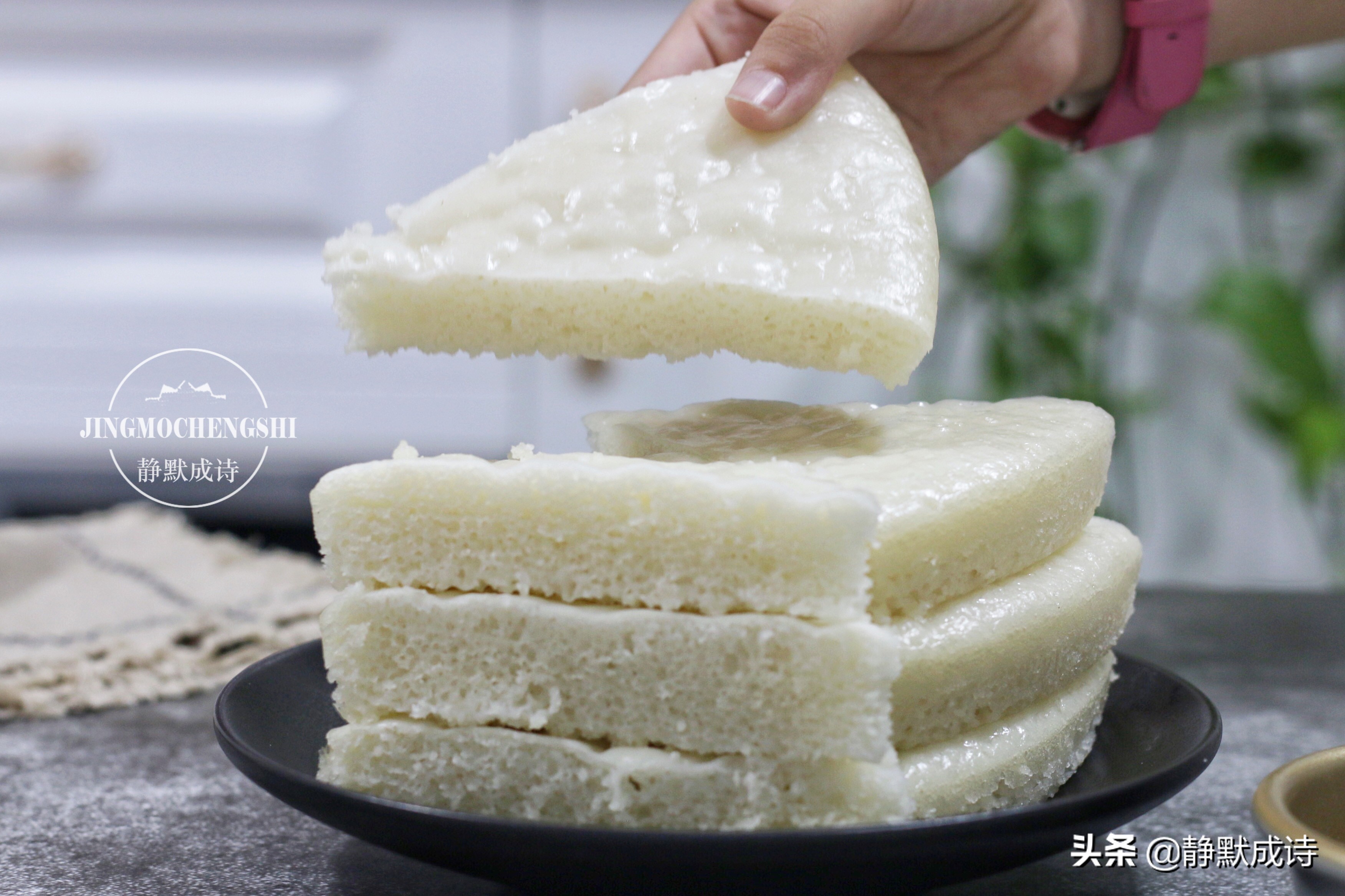 蓬松暄软米发糕做法,米发糕怎么做又松又软最简单