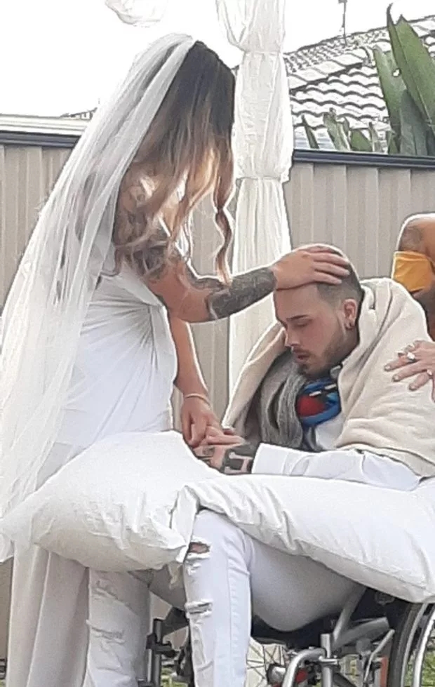 澳洲男子恶性脑瘤结婚,澳大利亚男子脑癌和女子结婚