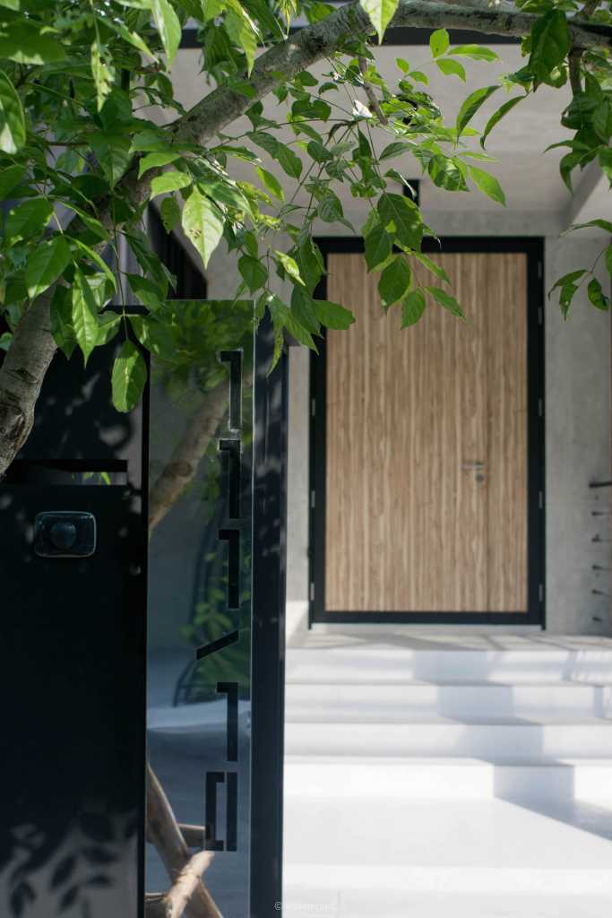 曼谷像素大厦住宅,泰国的绿色房子