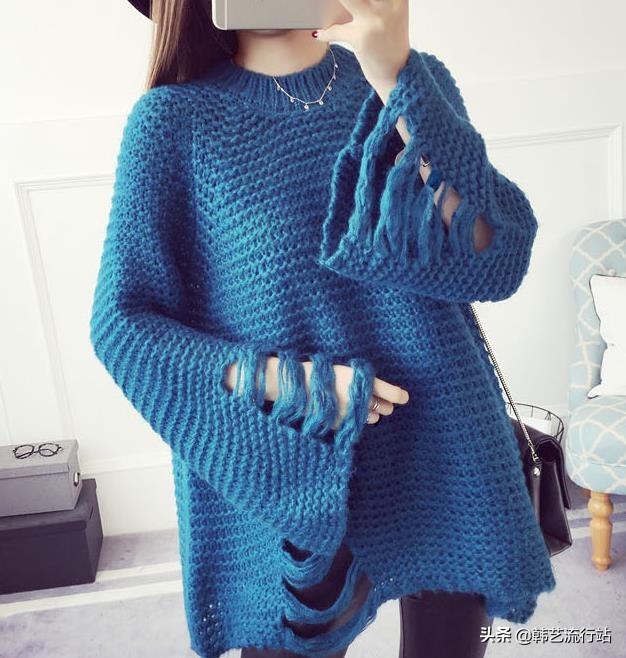2020新春韩国毛衣款式第一波发布，一起分享编织主流最新流行趋势