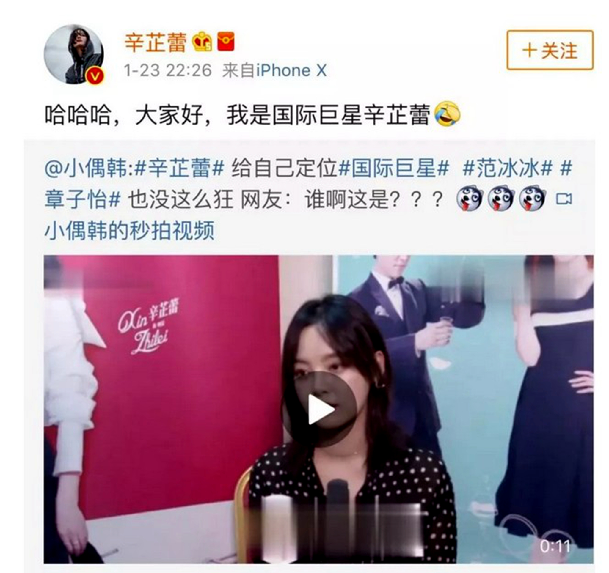 辛芷蕾耿直人设,辛芷蕾谈欲望和野心