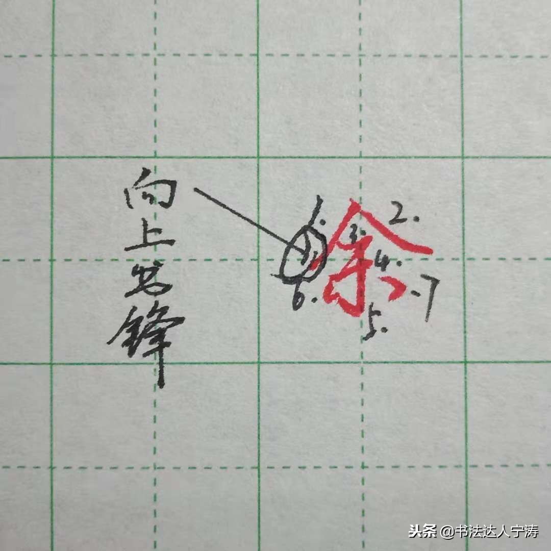 一分钟学会写行书的技巧,学书法好多年没入门