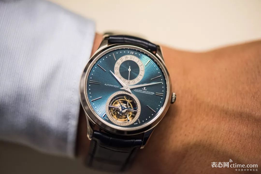 积家大师月相珐琅盘限量版,积家大师系列大丑腕表