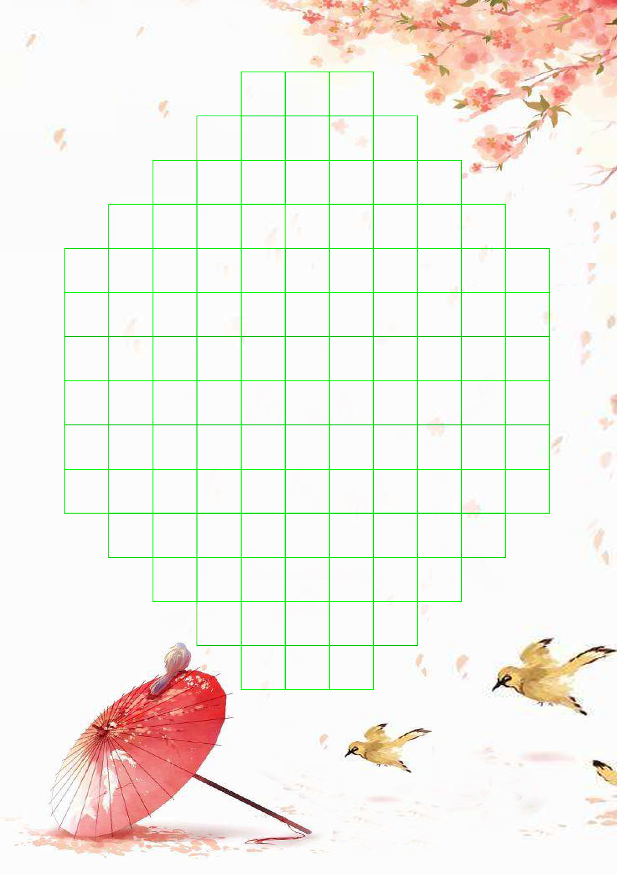 a4书法作品纸是竖写几格,a4书法作品专用纸