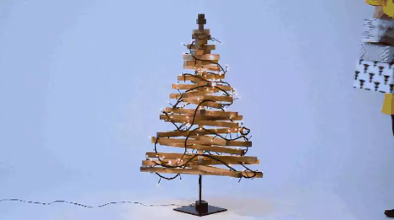 高端圣诞树样品设计图,高颜值的圣诞树