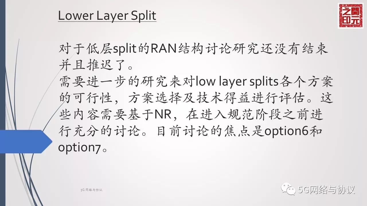 5GRAN中CU与DU的逻辑功能分割（二）