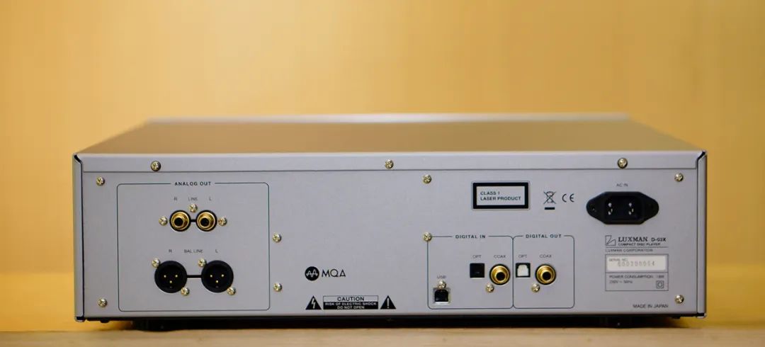 开箱篇—LUXMAN力仕D-03XCD/串流解码*放播**器