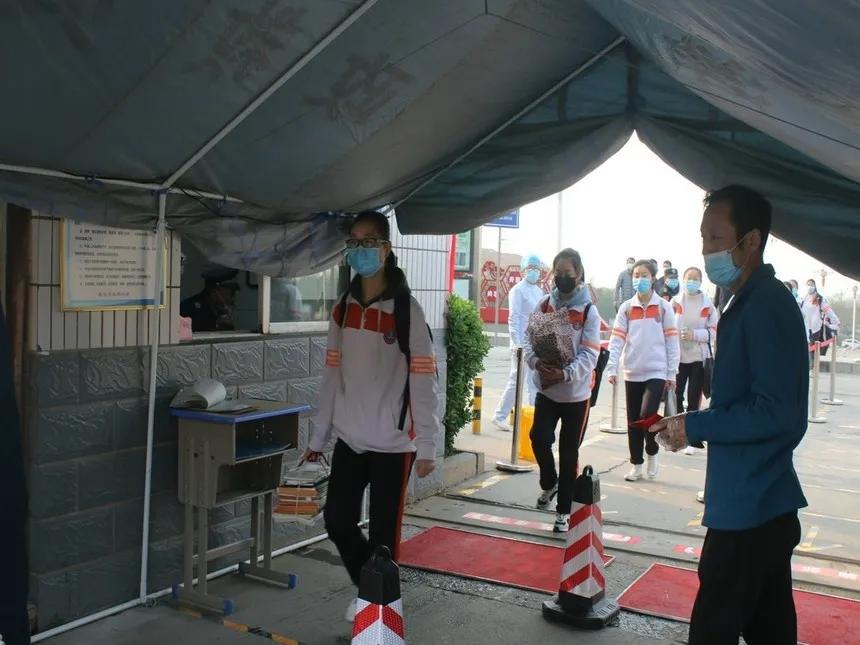 同气连枝，共盼春来！焦作四中高三学子今日重返校园