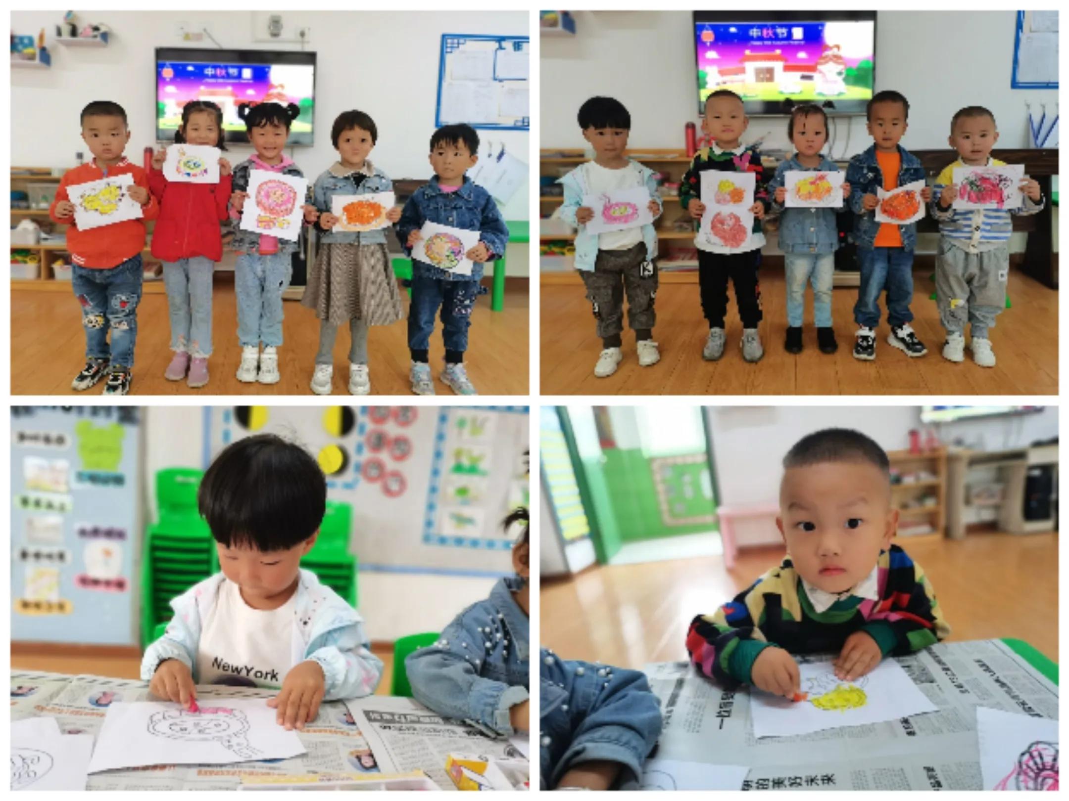 东南镇牙科中心幼儿园开展中秋节活动