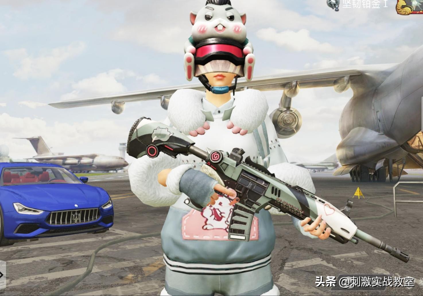 吃鸡光子官宣新武器,吃鸡最新活动枪皮肤m416检视效果