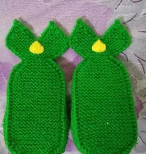 6-12个月宝宝毛线鞋教程,可爱款钩针宝宝鞋
