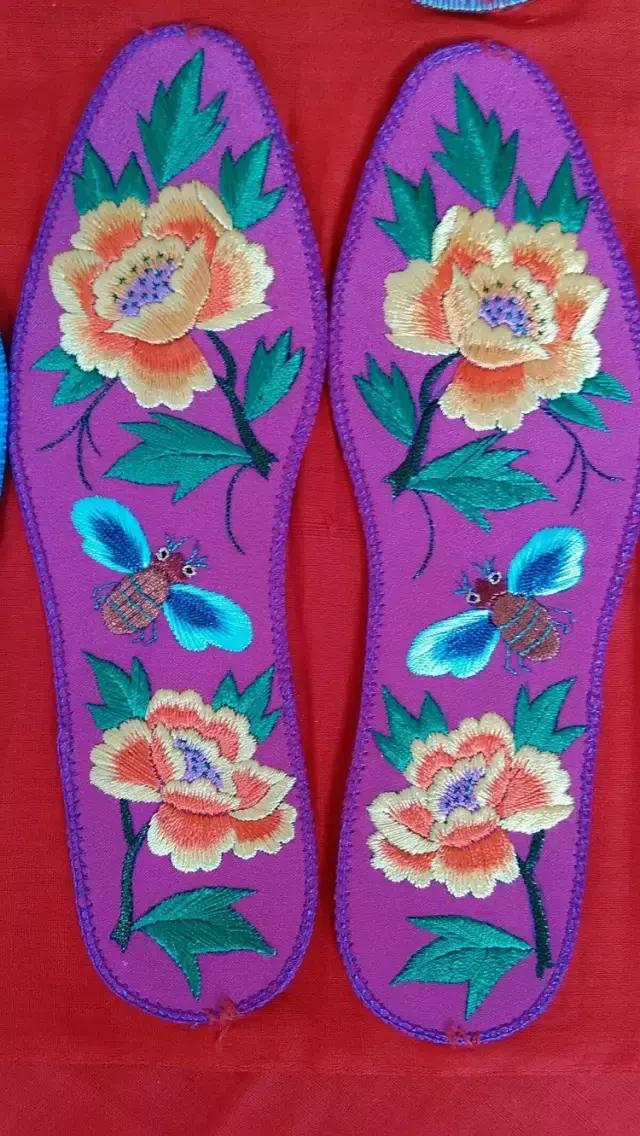 指尖飞舞鞋垫,100款惊艳手工鞋垫