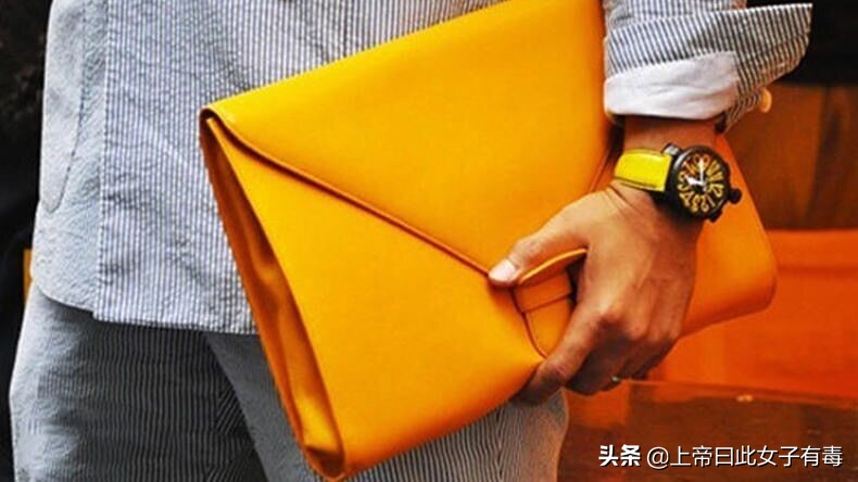有品味的男人包里有什么,男士手拿包品味