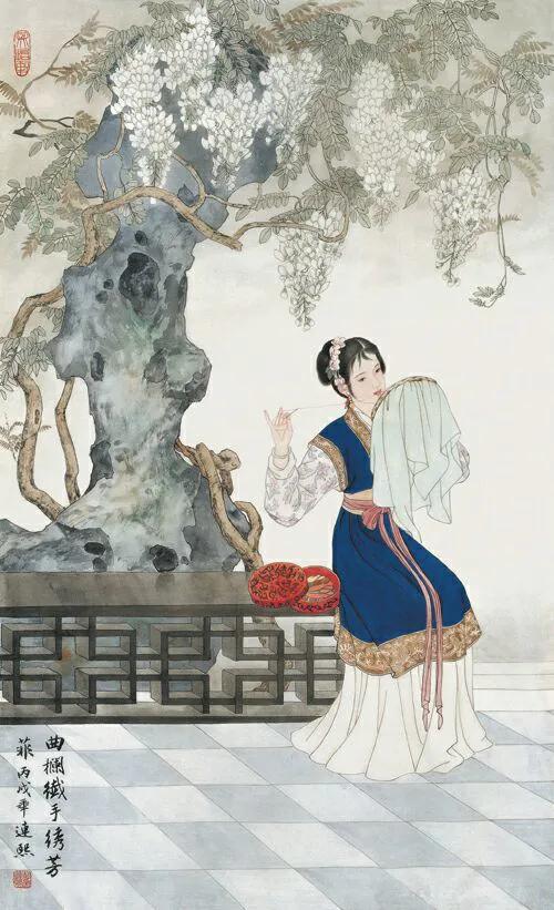 彭连熙彩绘红楼梦