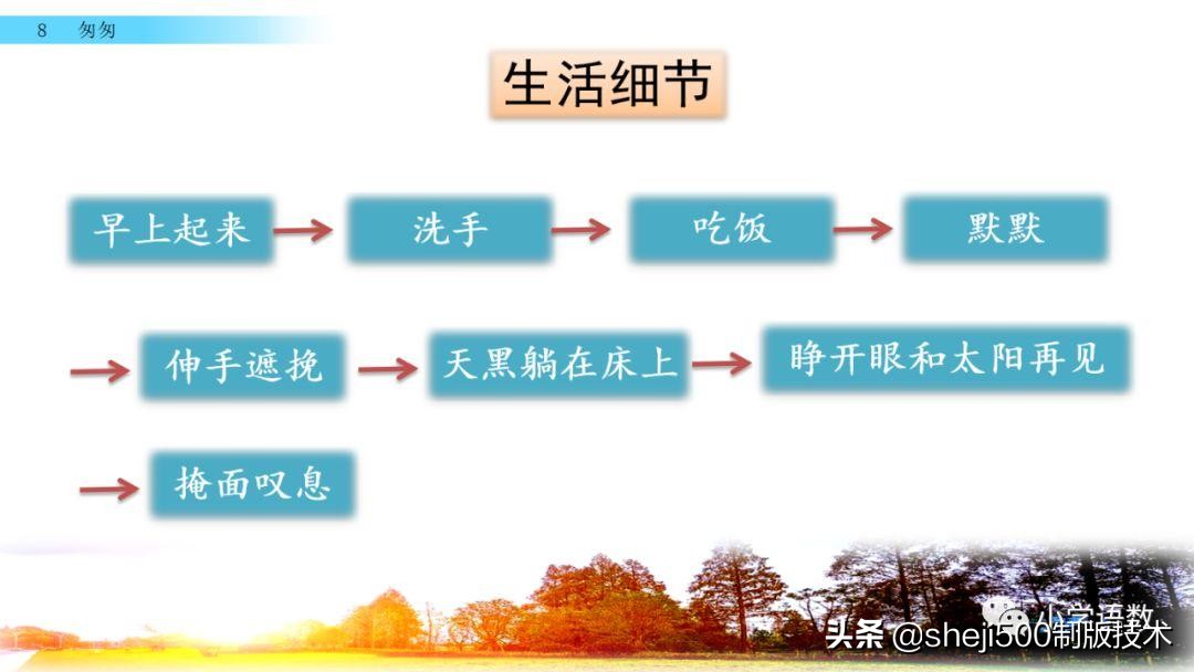 六年级下册语文书8课匆匆的预习,部编版六年级下第八课匆匆讲解