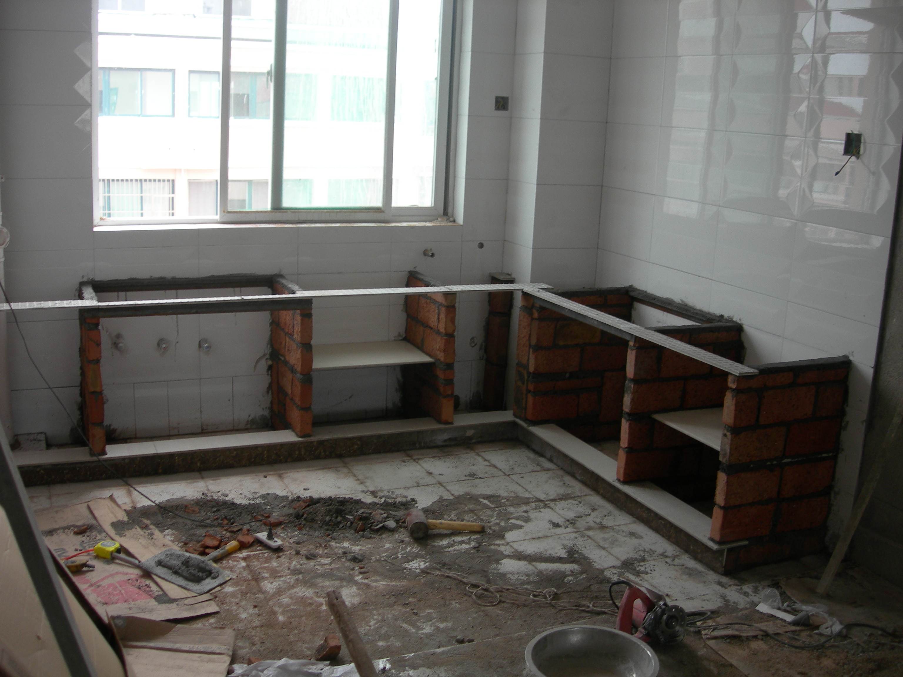 瓷砖灶台铺贴的详细制作步骤,灶台瓷砖怎么铺贴