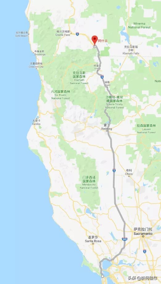 加州5号公路自驾游,美国5号公路自驾游