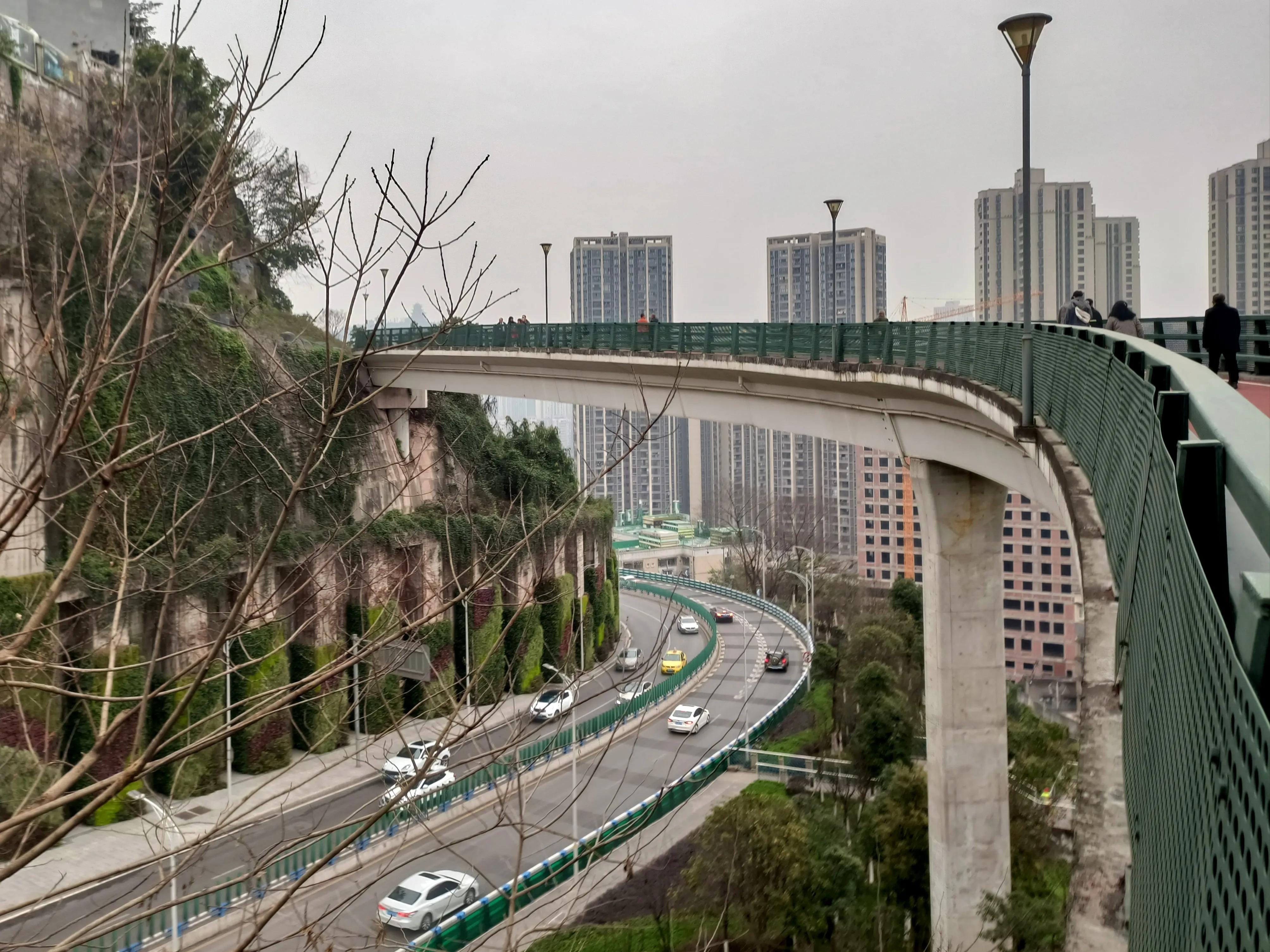 半山崖步道路线,渝中区半山崖步道