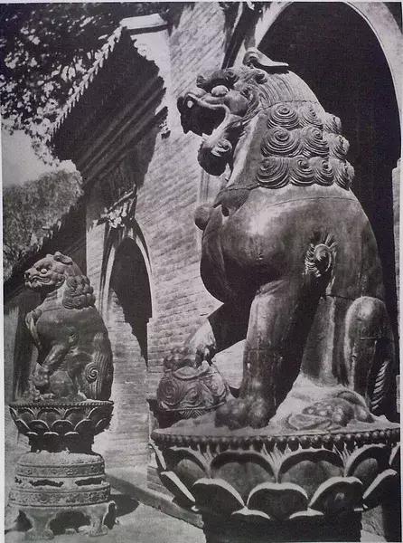 100年前中国风景建筑老照片,两亿多年前的景观