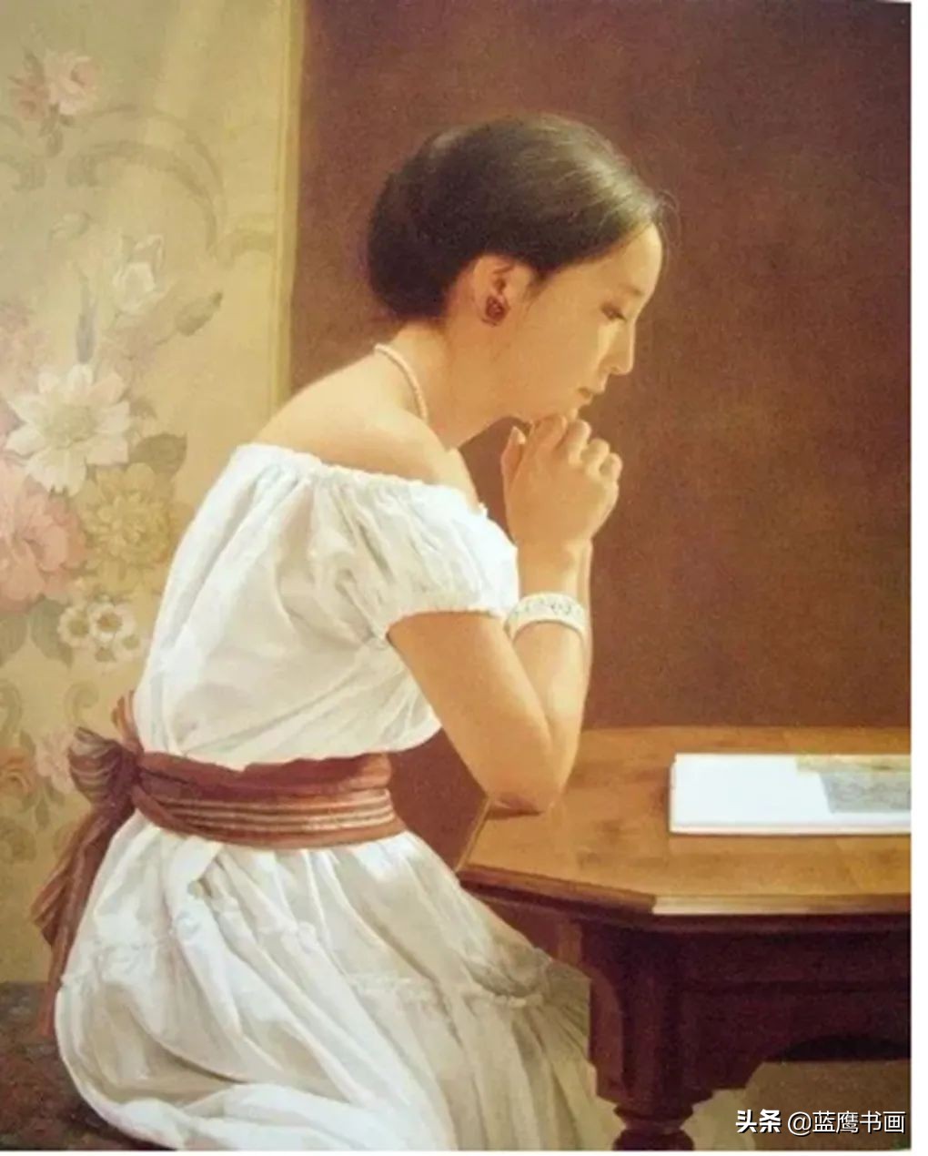 森本草介画中的女子,日本超写实画家森本草