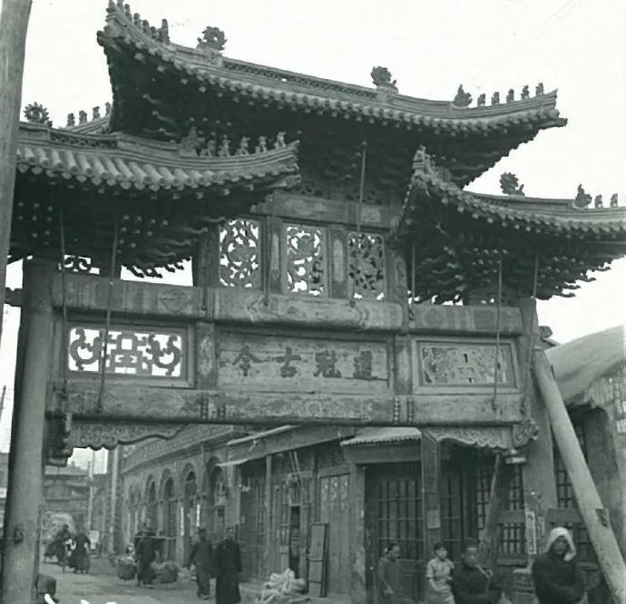 天津百年老街图,百年天津老照片