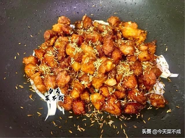 最地道的孜然羊肉,老北京孜然羊肉鲜香爽口焦香浓郁