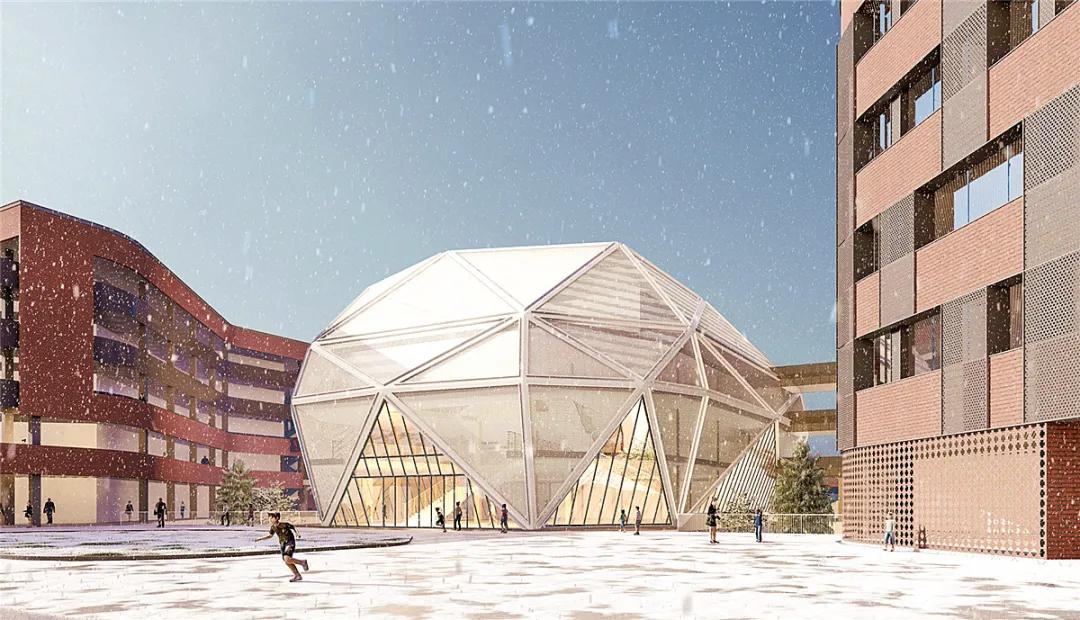 浙江省杭州市2018建设的幼儿园,杭州新建现代幼儿园效果图