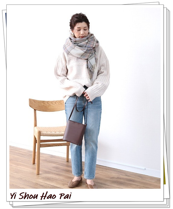 冬季时尚围巾搭配指南图片女,时尚特色的围巾系法冬日必备