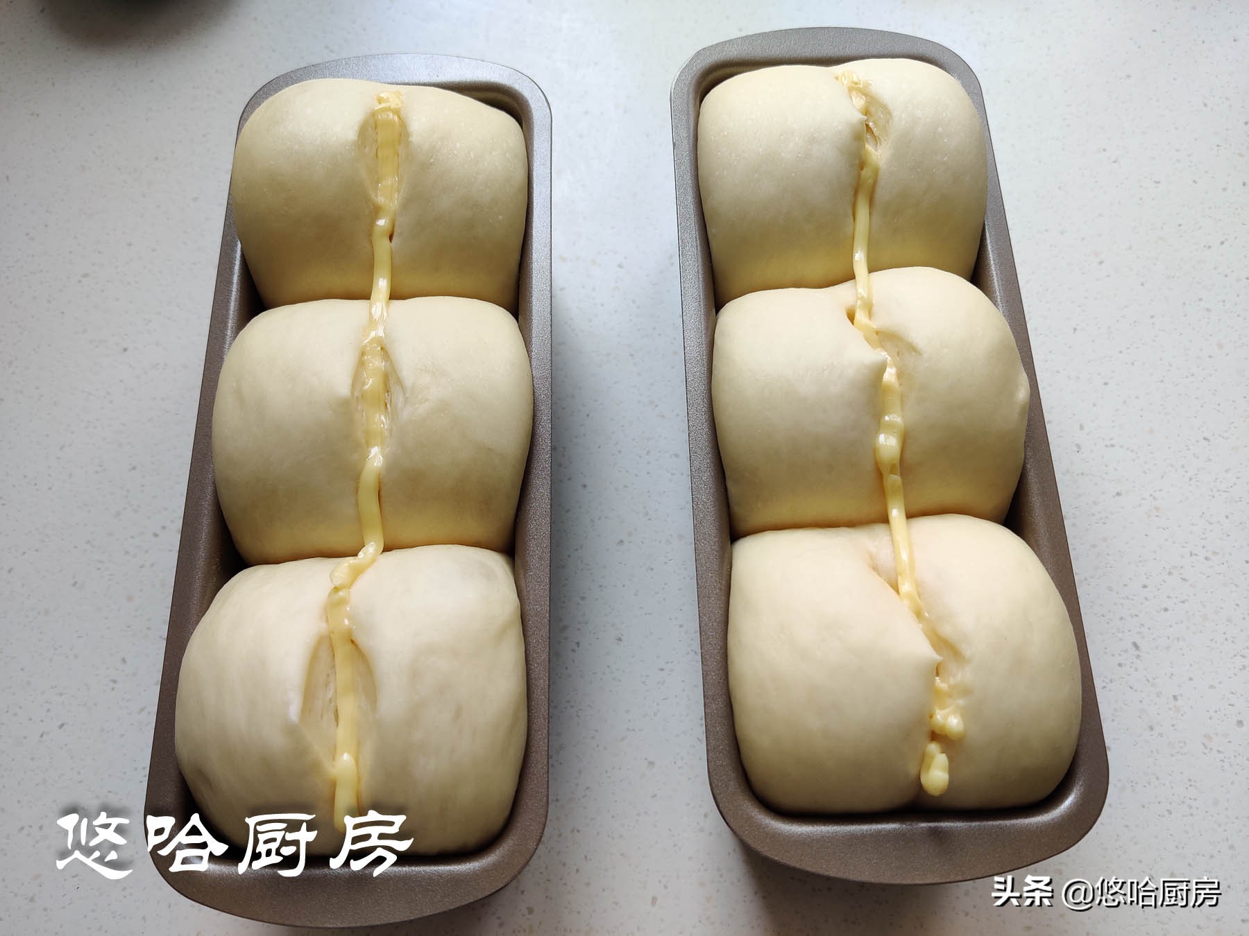 这款手工厚切吐司口感湿润绵密,爆发力强的吐司