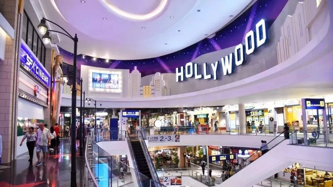 泰国大型购物中心各楼层布局,泰国的购物中心设计