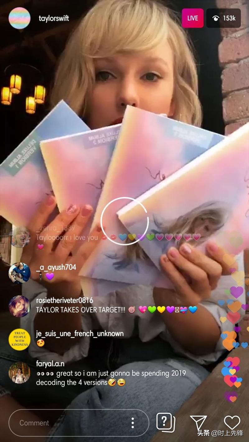泰勒·斯威夫特发布新专辑！开播30秒竟有10万歌迷涌入在线收看
