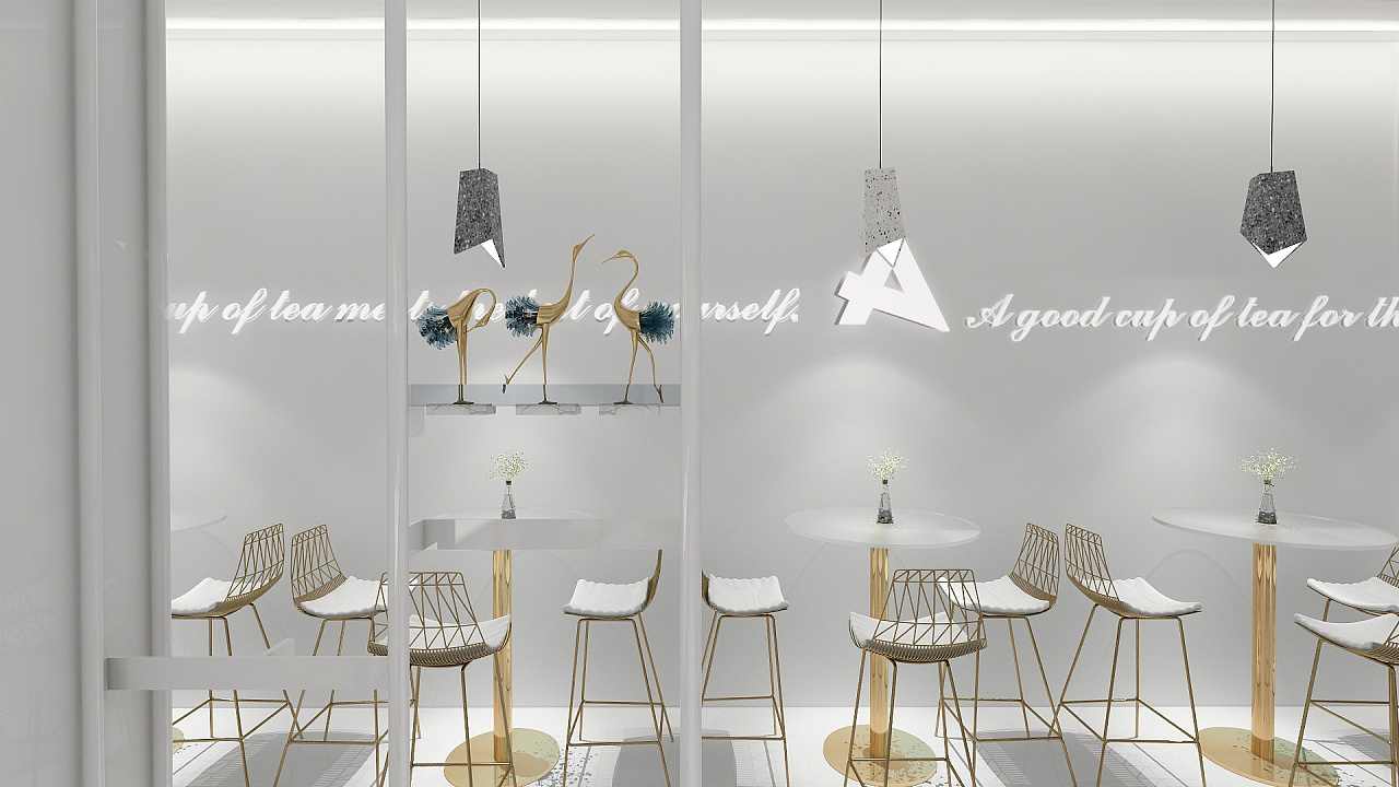 奶茶店装修视频简单大气,奶茶店装修最简单最好看的