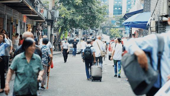 老重庆观音桥老街,重庆观音桥老街