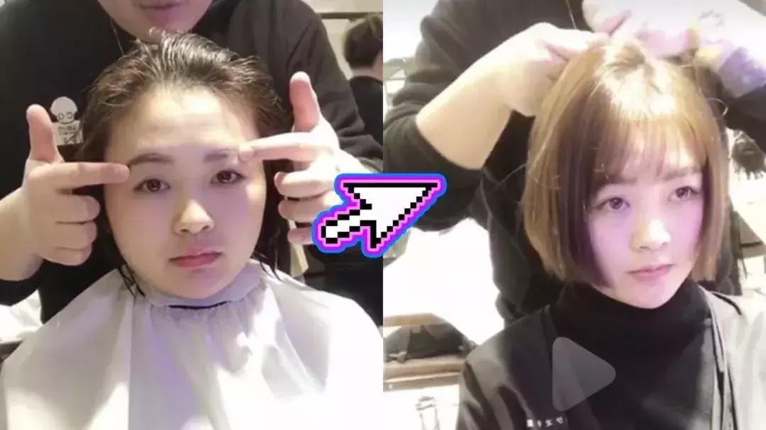 大脸短发烫发女2021流行发型减龄,国字大脸适合的短发发型图片欣赏