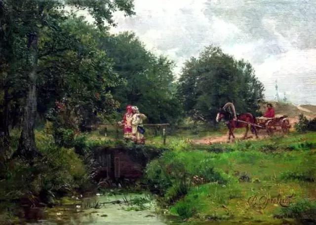 100张油画风景欣赏每一张都是顶配,100张风景油画初学者临摹