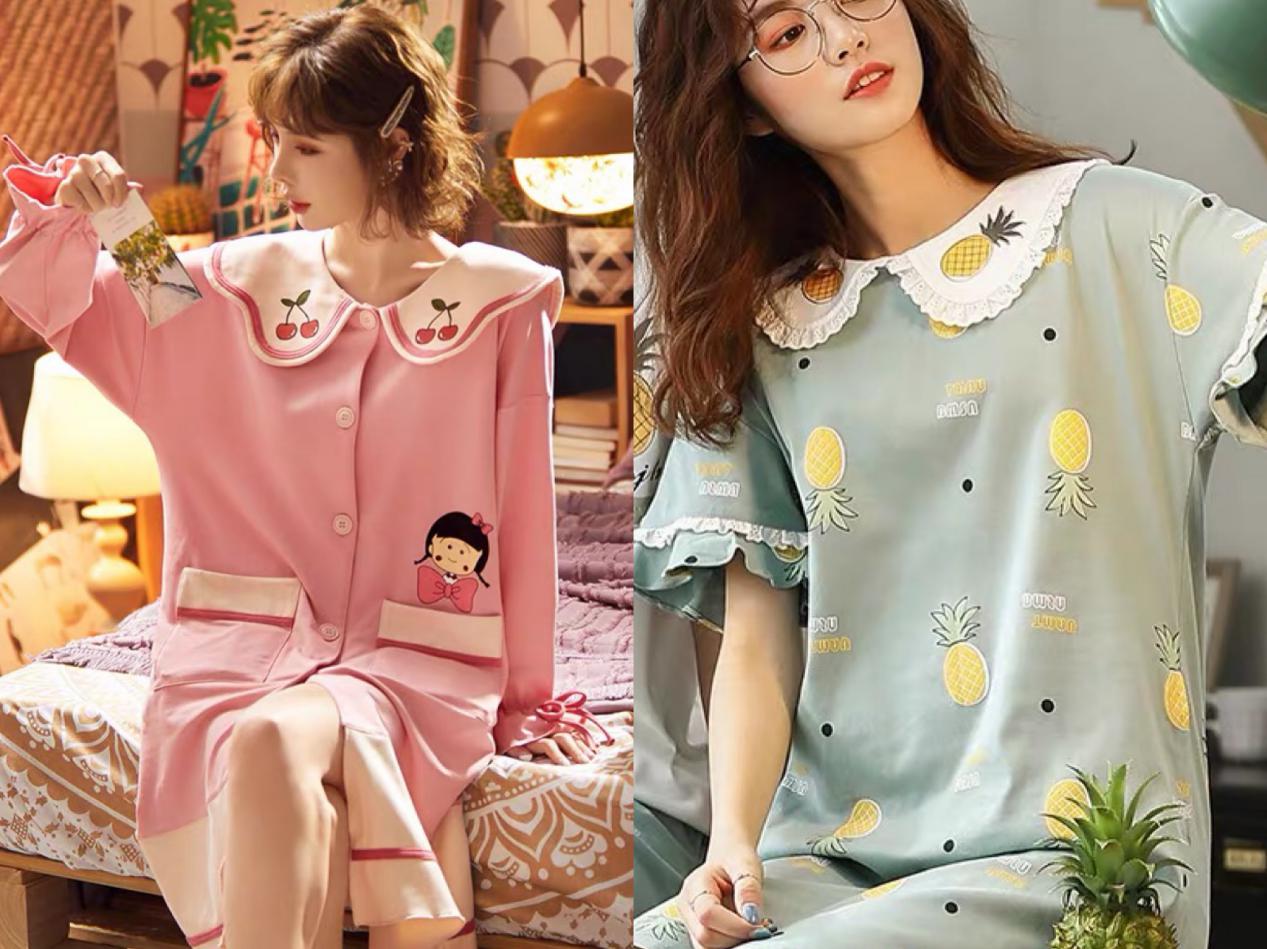 23年新款时髦睡衣,精致生活从一件睡衣开始