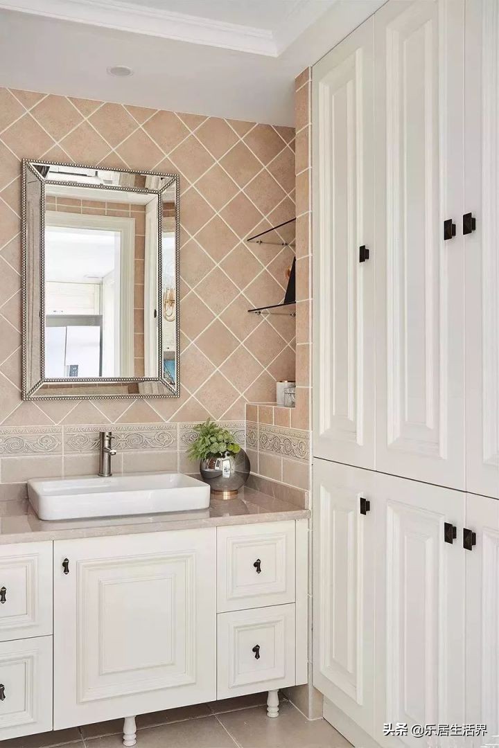 卫生间墙砖和顶最佳颜色效果图,卫生间干湿区墙砖颜色该不该一样