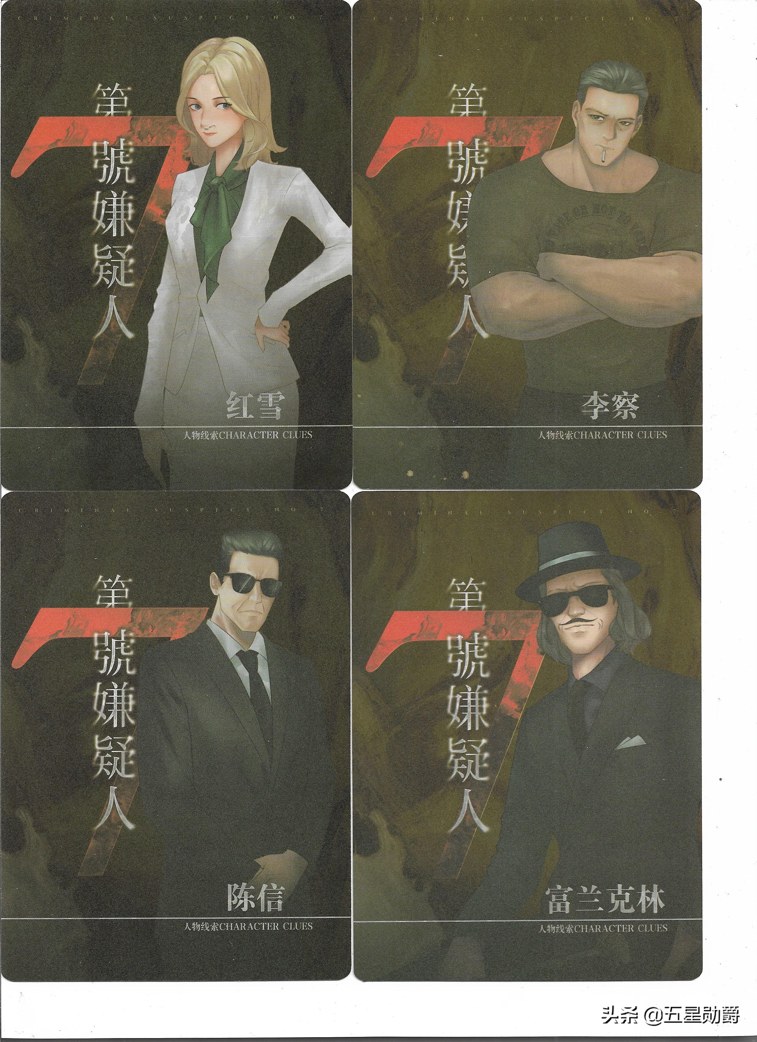 第七号嫌疑人剧本杀解析,第七号嫌疑人剧本杀适合几个人