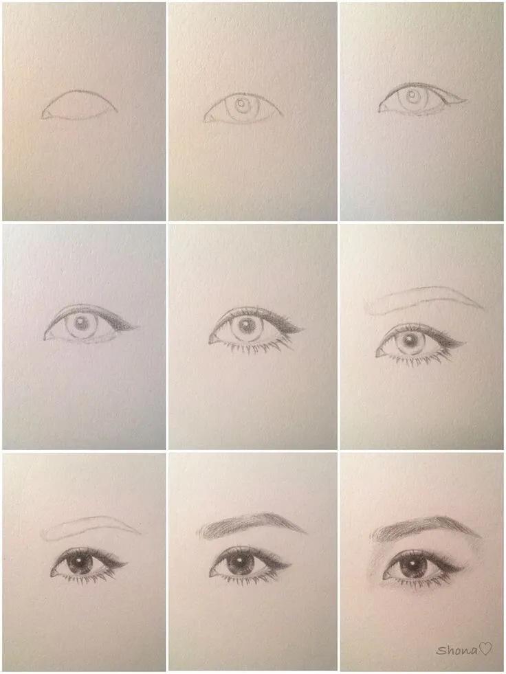 零基础画漫画萌少女素描技法篇,漫画手的各种姿势素描画法