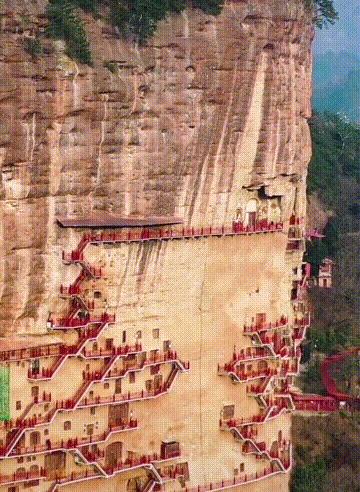 十三座神奇的中国空中古寺,中国这20座令人震撼的古寺