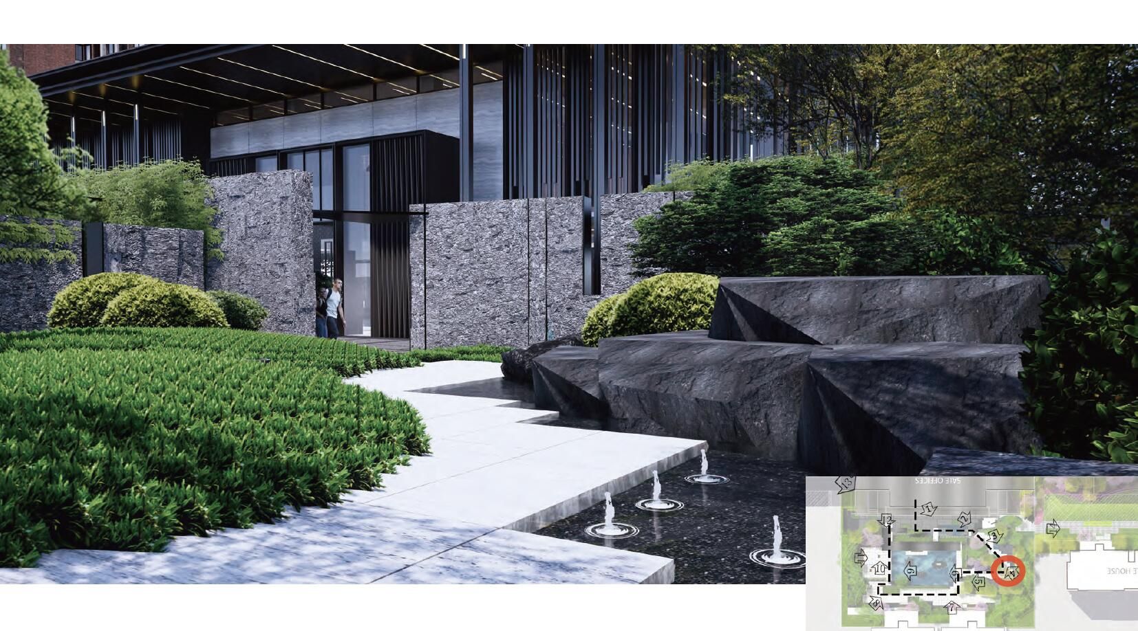 现代都市景观,现代自然风格景观