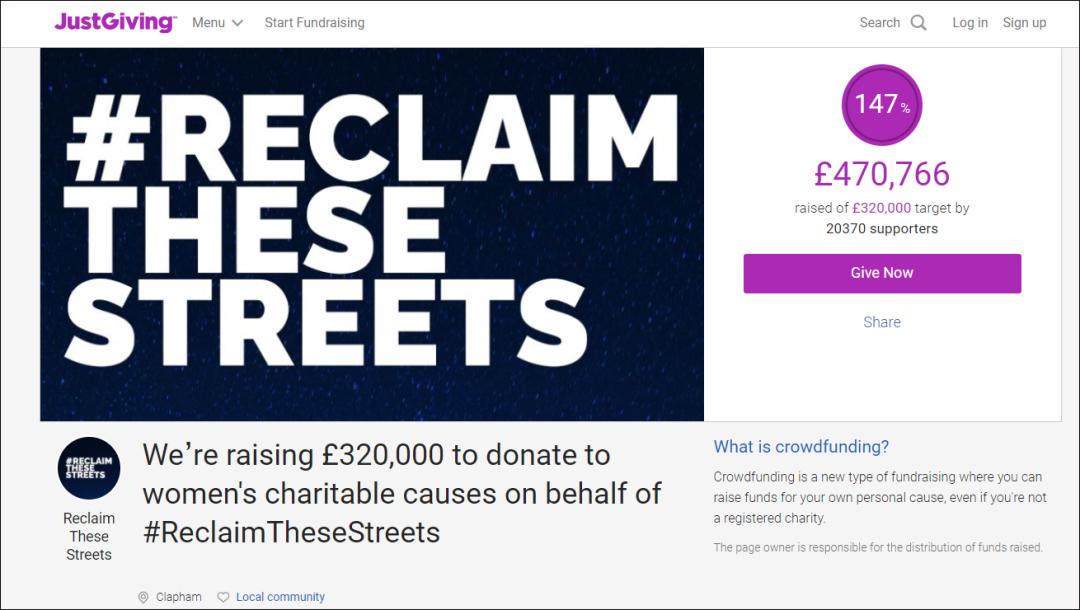 拒绝杀人犯，拒绝警察！姐妹们，收复街道！