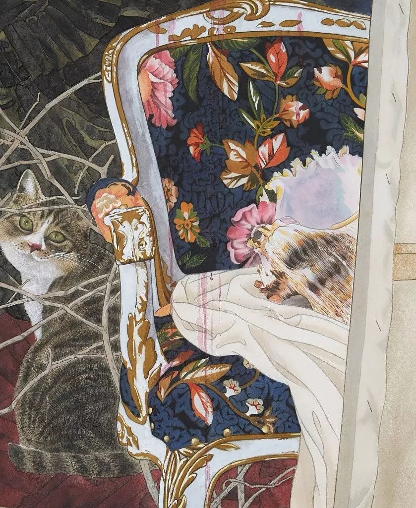 从一岁到七岁画画,从七岁到八岁画的画