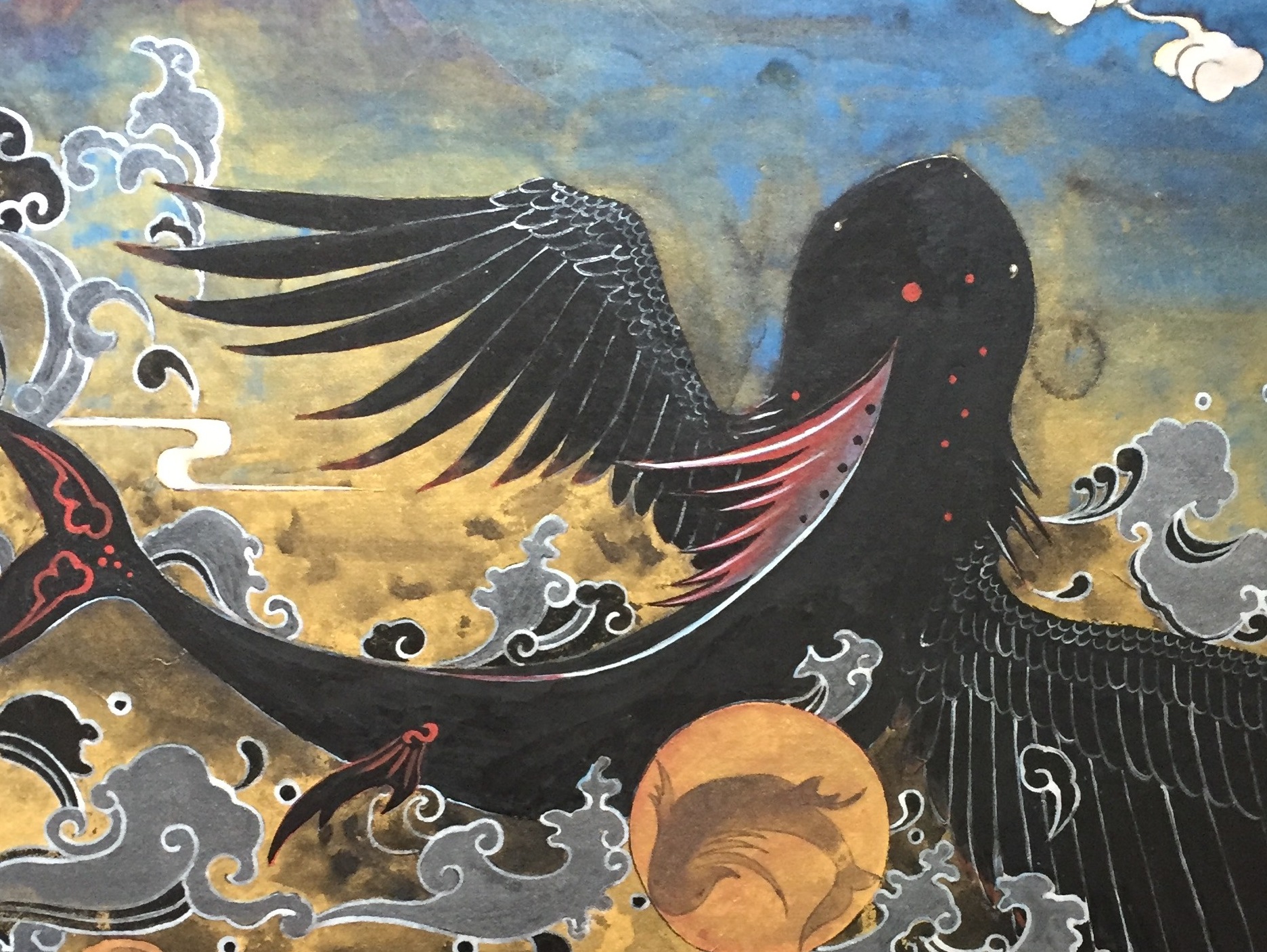 上古神兽朱雀和凤凰谁更胜一筹,朱雀玄武四大神兽代表什么