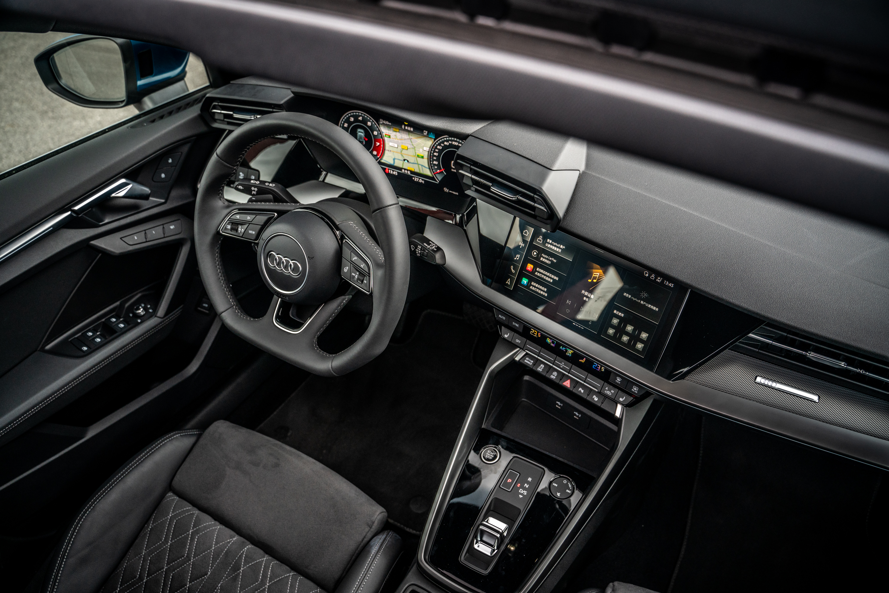 奥迪a3sportback试驾,奥迪a3lsportback