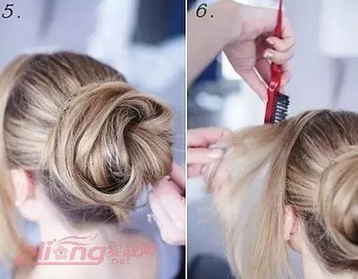 花苞头怎么扎？优雅的花苞头扎法图解教程