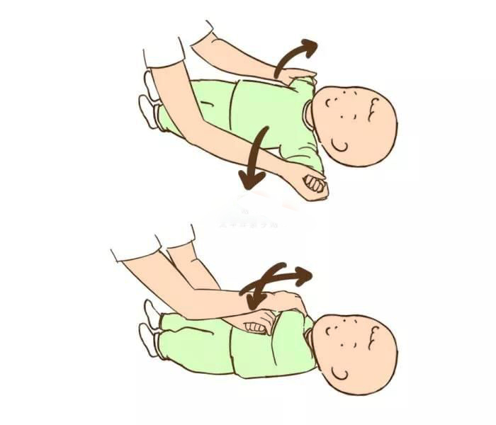排气操婴儿操0-3个月腿部动作,宝宝健康发育操