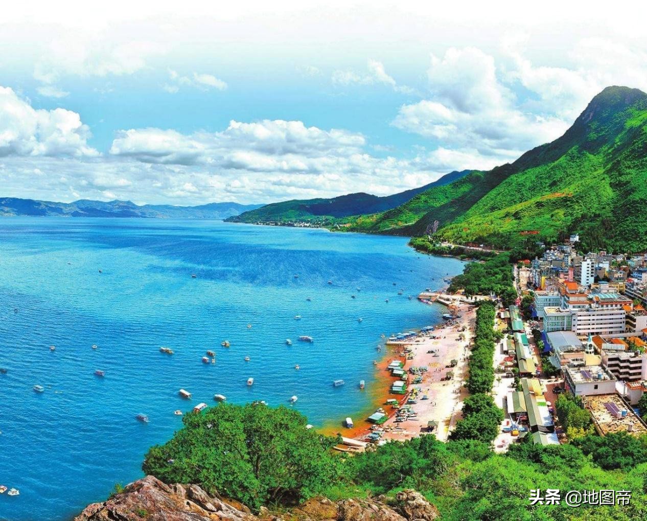 抚仙湖蓄水量是滇池的几倍,中国最深的淡水湖滇池